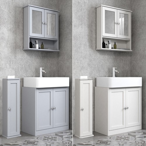 3pc bathroom wood unit under - bathroom,