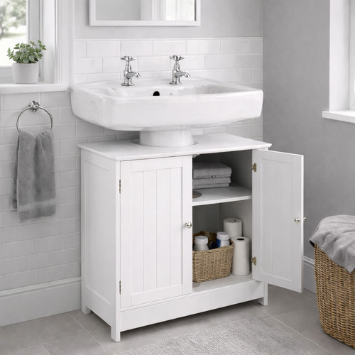 Bathroom under sink basin - under,