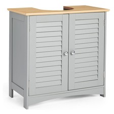 Grey Bathroom Under Sink