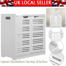 White Bathroom Under Sink